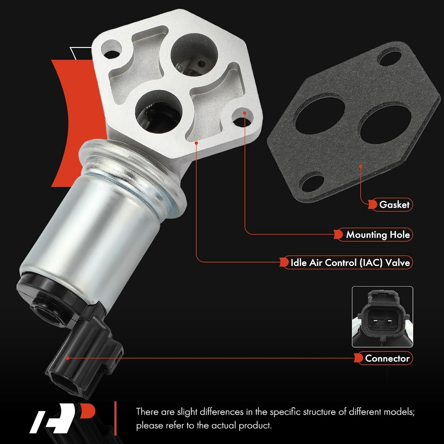 A-Premium Fuel Injection Idle Air Control Valve - Compatible with Ford, Lincoln, Mercury - 96-02 - F E-Series, F-150, Explorer, Excursion, Taurus & More, 5.4 4.6 5.0 3.0L - for# F65E9F715GA