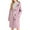 02-Pink, variant on Ecqkame Women's Wool Trench Coats Casual Winter Daily Loose Coat Medium Length Hooded Button Long Sleeved Peacoat Light Blue XXL