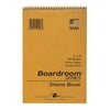 STENO GREEN PAPER 6"X9" GREG RULED 60 SHT BROWN COV