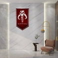 thumbnail image 3 of Yanbooch Mandalorian II Flag banner with Grommets Man cave Decor 30x50inch, 3 of 5