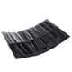thumbnail image 5 of 9pcs Black Pro Salon Hair Comb Set Plastic Barbers Cutting Combs Set with a Pouch Holder Case, 5 of 5