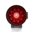 thumbnail image 1 of 6 Inch Quiet Plastic Inline Duct Fan Exhaust Vent Blower, Low Noise ,Fast Wind Speed, 1 of 6