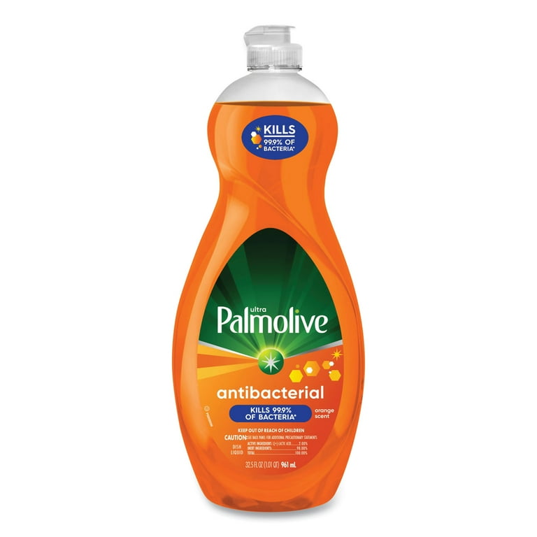Ultra Antibacterial Dishwashing Liquid, Orange Scent, 32.5 oz Bottle, 9/Carton Ultra Antibacterial Dishwashing Liquid, Orange Scent, 32.5 oz Bottle, 9/Carton