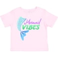 thumbnail image 3 of Inktastic Mermaid Vibes Mermaid Tail Girls Toddler T-Shirt, 3 of 5