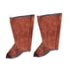 thumbnail image 3 of Protector de cuero para zapatos de soldar, botas de soldar resistentes al fuego, polainas de soldar marrón, 3 of 6