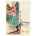 thumbnail image 2 of John Rea Neill 18x24 Black Ornate Framed Double Matted Museum Art Print Titled: Ozma of Oz Pl 20 (1907), 2 of 5