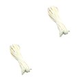 thumbnail image 1 of Cordones de gamuza sintética Wosthever Cuerda de encaje de cuero Suministros de artesanía Beige 2Conjunto, 1 of 6