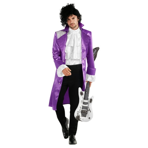 Morph Purple Prince Of Pop Mens Halloween Costume For Mens Purple XX-Large