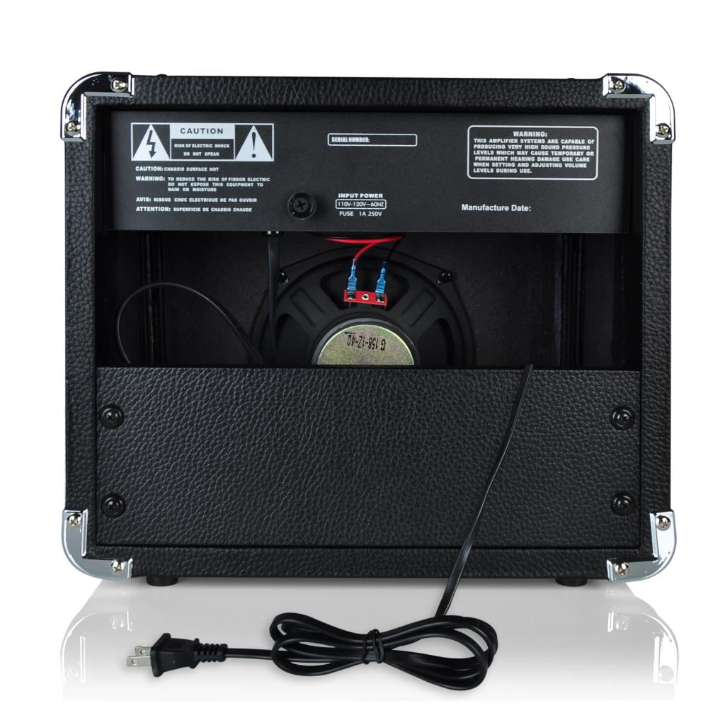 Pyle PVAMP60 Pro Vamp Series 60 Watt Amplifier w/ 3 Band EQ & Overdrive