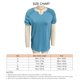 thumbnail image 3 of Mujeres V Masajeadores de cuello camiseta casual manga corta plisada acanalada color puro verano pullover top, 3 of 3