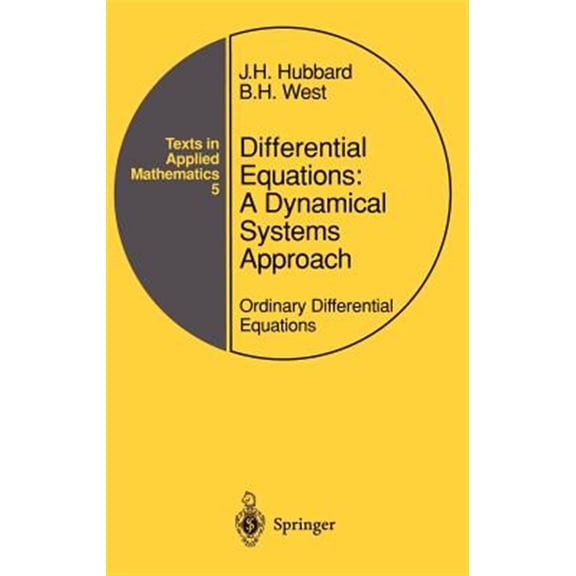 Pre-Owned Differential Equations: A Dynamical Systems Approach: Ordinary Differential Equations: 5 (Texts in Applied Mathematics, 5) Paperback
