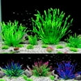 thumbnail image 2 of Huanledash Aquarium Plant Realistic Appearance Hideout Decor Plastic Artificial Seaweed Fish Tank Decoration for Home, 2 of 8