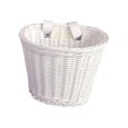 thumbnail image 4 of Cesta de bicicleta para niños, cesta de almacenamiento, cesta de ciclismo portátil, cesta de manillar, cesta de bicicleta para niñas, niños, deportes, picnic, montar a caballo Blanco, 4 of 9