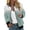 Mint Green03, variant on Jackets for Women Lightweight Transition Color Block Pilot Jacket Fall Zipper Jackets Fashion Long Sleeve Windbreaker with Pockets Green XXL
