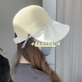 thumbnail image 1 of LinYooLi The New Foldable Solar Hat Female Sunscreen Summer Version Of The Versatile Bow Hood, Big Hat, Fisherman Hat, 1 of 9