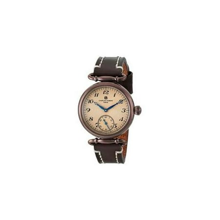 Charles-Hubert, Paris Women's 6957-N Premium Collection Analog Display Japanese Quartz Brown Watch
