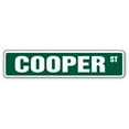 thumbnail image 1 of SignMission SS-COOPER 4 x 18 in. Cooper Street Sign, 1 of 1