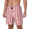 thumbnail image 1 of Balery Popcorn 1 Bañador para hombre, shorts de playa de secado rápido con entrepierna y forro de compresión-Medium, 1 of 6