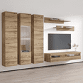 thumbnail image 2 of Fly C5 35TV Wall Mounted Floating Modern Entertainment Center, 2 of 5