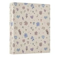 thumbnail image 2 of Three Ring Binder Star Flowers 1.5 Inch Round Binder D-Rings for Office Supplies and More, 2 of 10