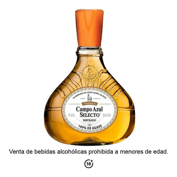 Tequila Campo Azul Selecto Reposado 750 ml