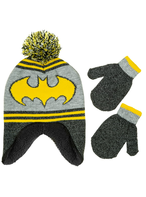 Batman Hat And Mittens