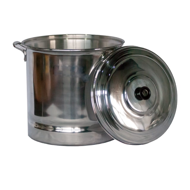 Olla Vaporera 100% de Aluminio de 28 CM de Diámetro