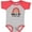 Heather and Red, variant on Inktastic Mimi and Pop Love Me Girls Granddaughter Rainbow Girls Baby Bodysuit