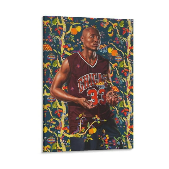 Portrait Painter Kehinde Wiley Painting Art Poster (4) Poster Decorative Painting Canvas Wall Art Living Room Posters Bedroom Painting 20x30inch(50x75cm)