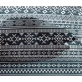 thumbnail image 4 of oneOone Viscose Chiffon Teal Blue Fabric Geometric Tribal Dress Material Fabric Print Fabric By The Yard 42 Inch Wide, 4 of 4