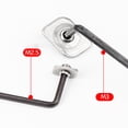 thumbnail image 4 of 5Pcs Stainless Steel Wind Bracket Limit Plate Non Punching Opening for Window, 4 of 8