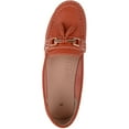 thumbnail image 6 of ABSOLUTE FOOTWEAR Womens Slip On Casual Leather Loafer Deck Boat Shoes Sandals - Orange - US 8, 6 of 7