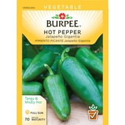 Burpee-Pepper, Hot Jalapeno Gigantia Seed Packet
