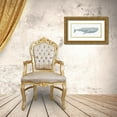 thumbnail image 3 of Stellar Design Studio 18x10 Gold Ornate Wood Framed with Double Matting Museum Art Print Titled - Humpback Whale I, 3 of 4