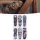 thumbnail image 1 of Etiqueta Engomada del Tatuaje del Brazo Completo ANGGREK Tatuajes Temporales Manga Completa 6 Hojas, 1 of 7