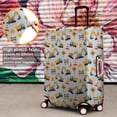 thumbnail image 4 of Cartoon Construction Vehicles Barriers Luggage Cover Fashion Suitcase Cover Baggage Covers Fit 25-28 Inch Luggage (Go Travel), 4 of 5