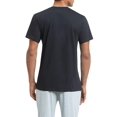 thumbnail image 5 of Camisetas interiores Calvin Klein de algodón con cuello en V, multipack, negras, talla S, 5 of 5
