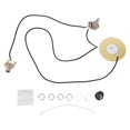 thumbnail image 4 of 1 Set Prewired Piezo Pickup with Volume Control Knob for Box Guitar Parts, 4 of 9