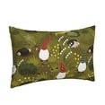 thumbnail image 2 of Balery Gnomes Playing in the Garden Bedding Queen Pillow Cases - Envelope Closure - Soft Brushed Microfiber Fabric - Shrinkage and Fade Resistant Pillow Cases-16"x24", 2 of 9