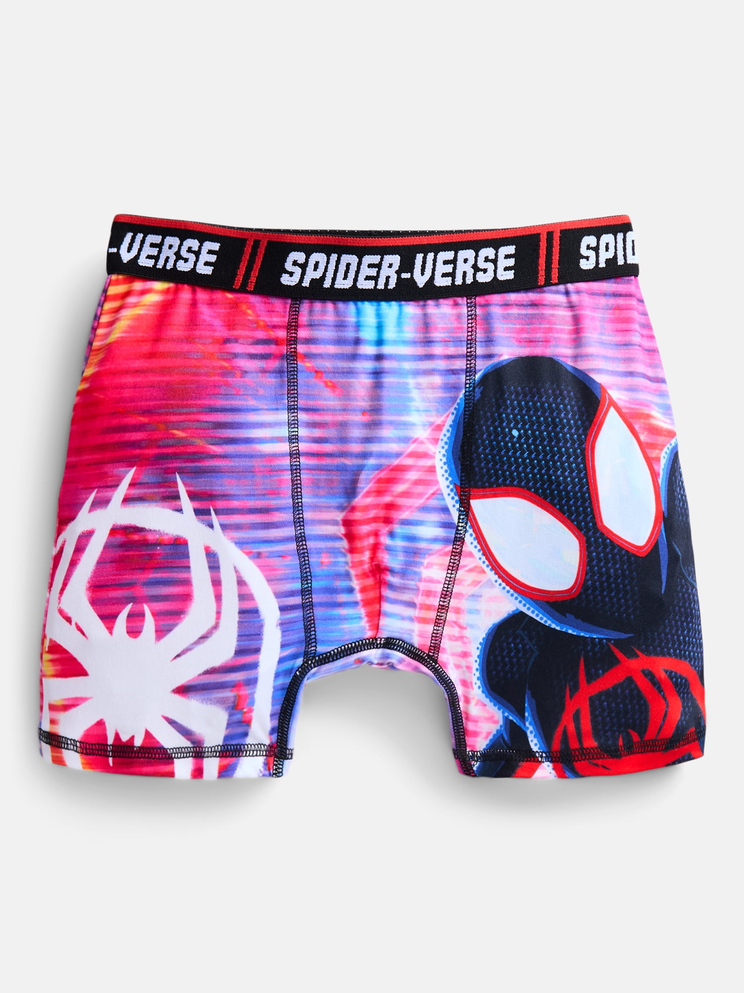 Spider-Man: Into the Spider-Verse Boys Boxer Brief Underwear, 4-Pack