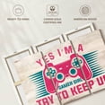 thumbnail image 6 of Elephant Stock Gamer Girl Wall Art - Horizontal Multi Panel Canvas - Living Room Wall Decor - Hobbies And Lifestyle Multi Panel - Pink And Beige Decor - 74" x 48", 6 of 8