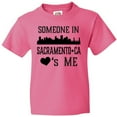thumbnail image 3 of Inktastic Sacramento California Someone Loves Me Skyline Youth T-Shirt, 3 of 5