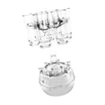 thumbnail image 1 of Naiovety Dispensador de 6 vasos de chupito y dispensador de soporte para llenar líquidos, accesorios para fiestas, juegos, herramientas para beber Cocina y Comedor Alta transparencia Naiovety HA003576-01, 1 of 6