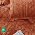 thumbnail image 2 of U by Bedsure Tufted Boho Comforter Set, 2 Pieces Farmhouse Shabby Chic Embroidery Bed Set, Soft Jacquard Comforter for All Seasons,Twin,Potter's Clay, 2 of 6