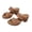 Khaki, variant on Women Double Strap Chunky Heel Mules Open Toe Backless Cushioned Footbed Spring Summer Office Casual Shoes,Beige