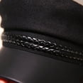 thumbnail image 4 of Gorra octogonal para mujer, estilo coreano, boina popular en Internet, fina, estilo británico, estilo retro, para el sol, primavera y verano, 4 of 6