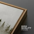 thumbnail image 5 of IDEA4WALL Framed Canvas Print Wall Art Set Pastel Misty Pines Serene Forest Landscape Digital Art Abstract Nature Retro Art Modern Wall Decor Minimal Zen Artwork for Home Decor - Natural 16"x24"x2, 5 of 5
