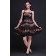 thumbnail image 4 of Bimba Robe d'Été Sans Manches Mini Fluide Teinture sur Nœuds pour Femme, Robe Soleil à Imprimé Floral - XX-Grand, 4 of 5