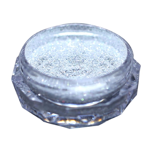 Fiudx Polvo para Uñas, Pigmentado Cromado Holográfico Brillante, Resina y Purpurina Fina, Lentejuelas para Decoración de Uñas Diy, Uso En Salón de Belleza, Diseño Creativo, 8 Colores Incluidos