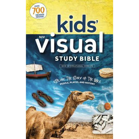 Niv, Kids' Visual Study Bible, Hardcover, Full Color Interior : Explore the Story of the Bible---People, Places, and